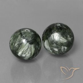 Shop natural 38.64ct グリーン セラフィナイト gems, スフェア / ボール, from ロシア at GemSelect. In stock, global shipping!