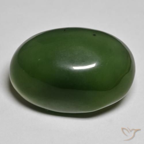 28.85ct 天然 海藻グリーン サーペンティン, 楕円形, 半透明