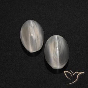 Shop natural 2.69ct 非常に薄い灰色 シリマナイトキャッツアイ gems, 楕円形, from マダガスカル at GemSelect. In stock, global shipping!