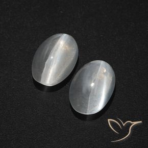 Shop natural 2.80ct クリアホワイト シリマナイトキャッツアイ gems, 楕円形, from マダガスカル at GemSelect. In stock, global shipping!