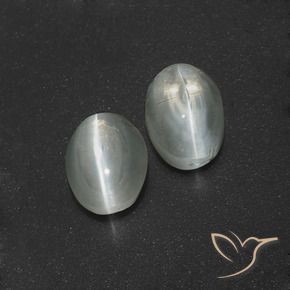 Shop natural 2.99ct クリアホワイト シリマナイトキャッツアイ gems, 楕円形, from マダガスカル at GemSelect. In stock, global shipping!