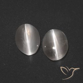 Shop natural 2.57ct 非常に薄い灰色 シリマナイトキャッツアイ gems, 楕円形, from マダガスカル at GemSelect. In stock, global shipping!