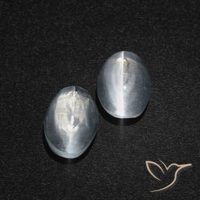 Shop natural 2.49ct クリアホワイト シリマナイトキャッツアイ gems, 楕円形, from マダガスカル at GemSelect. In stock, global shipping!