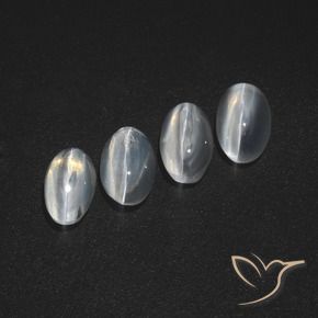 Shop natural 3.63ct クリアホワイト シリマナイトキャッツアイ gems, 楕円形, from マダガスカル at GemSelect. In stock, global shipping!