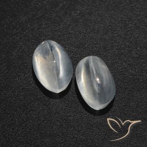 Shop natural 1.95ct クリアホワイト シリマナイトキャッツアイ gems, 楕円形, from マダガスカル at GemSelect. In stock, global shipping!