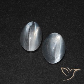 Shop natural 2.46ct クリアホワイト シリマナイトキャッツアイ gems, 楕円形, from マダガスカル at GemSelect. In stock, global shipping!