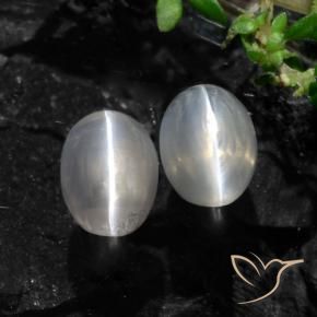 Shop natural 2.61ct 非常に薄い灰色 シリマナイトキャッツアイ gems, 楕円形, from マダガスカル at GemSelect. In stock, global shipping!