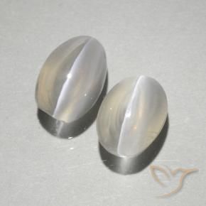 Shop natural 2.10ct ウォームホワイト シリマナイトキャッツアイ gems, 楕円形, from マダガスカル at GemSelect. In stock, global shipping!