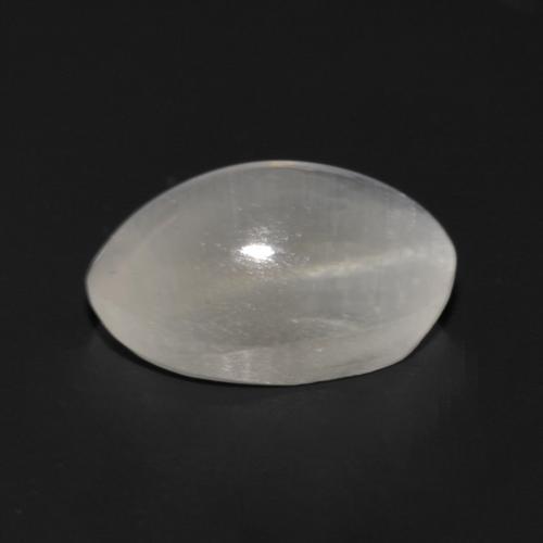 1.09カラットの天然非常に薄い灰色Sillimanite Cat's Eye（7.4×5 mm・オーバルカット）