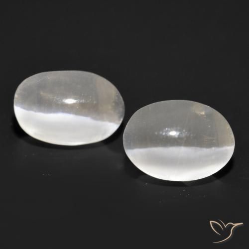 Shop natural 2.11ct ホワイト シリマナイトキャッツアイ gems