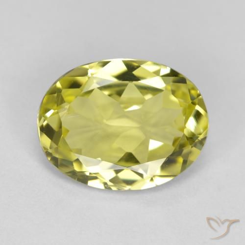 2.35ct 天然 ライトイエロー シリマナイト, 楕円形, VS