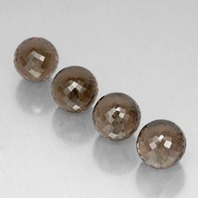 カラットの天然スモーキーブラウンスモーキークォーツ（10.11 mm・球体 / ボール）