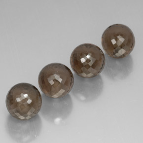 カラットの天然スモーキーブラウンスモーキークォーツ（10.01 mm・球体 / ボール）
