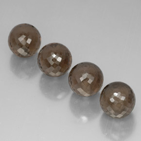 カラットの天然スモーキーブラウンスモーキークォーツ（10.01 mm・球体 / ボール）