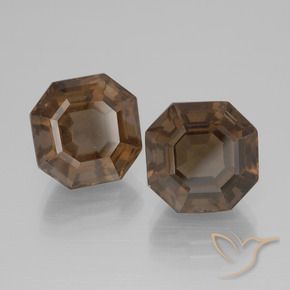 Shop natural 11.29ct ダークブラウン スモーキークォーツ gems, 八角形 / エメラルドカット, from ブラジル at GemSelect. In stock, global shipping!