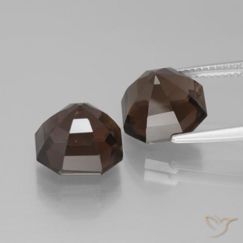 Shop natural 10.34ct ヒッコリーブラウン スモーキークォーツ gems, 八角形 / エメラルドカット, from ブラジル at GemSelect. In stock, global shipping!