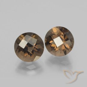 Shop natural 3.98ct ウォームブラウン スモーキークォーツ gems, ラウンド, from ブラジル at GemSelect. In stock, global shipping!