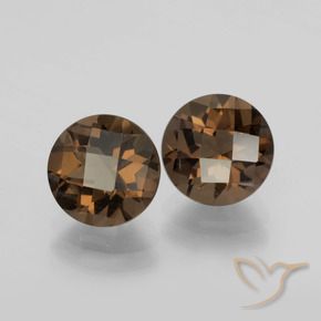Shop natural 3.79ct チョコレートブラウン スモーキークォーツ gems, ラウンド, from ブラジル at GemSelect. In stock, global shipping!
