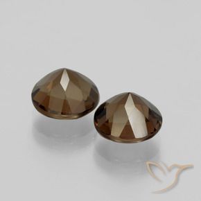 Shop natural 3.79ct チョコレートブラウン スモーキークォーツ gems, ラウンド, from ブラジル at GemSelect. In stock, global shipping!