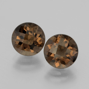 自然派の商品を探す 3.36ct ヒッコリーブラウン スモーキークォーツ 宝石, ラウンドカット, ブラジル からGemSelectで. 在庫あり、世界各国へ発送!