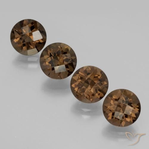 自然派の商品を探す 7.51ct ミディアムブラウン スモーキークォーツ 宝石, ラウンドカット, ブラジル からGemSelectで. 在庫あり、世界各国へ発送!