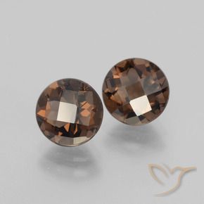 Shop natural 3.56ct ヒッコリーブラウン スモーキークォーツ gems, ラウンド, from ブラジル at GemSelect. In stock, global shipping!