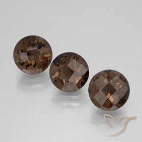 Shop natural 5.46ct ミディアムブラウン スモーキークォーツ gems, ラウンド, from ブラジル at GemSelect. In stock, global shipping!