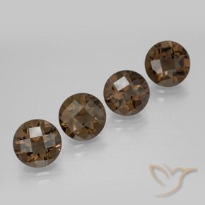 Shop natural 6.96ct ダークブラウン スモーキークォーツ gems, ラウンド, from ブラジル at GemSelect. In stock, global shipping!