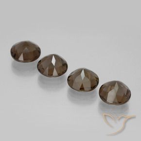 Shop natural 6.96ct ダークブラウン スモーキークォーツ gems, ラウンド, from ブラジル at GemSelect. In stock, global shipping!