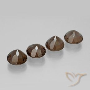 Shop natural 6.81ct ヒッコリーブラウン スモーキークォーツ gems, ラウンド, from ブラジル at GemSelect. In stock, global shipping!