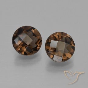 Shop natural 3.43ct ヒッコリーブラウン スモーキークォーツ gems, ラウンド, from ブラジル at GemSelect. In stock, global shipping!
