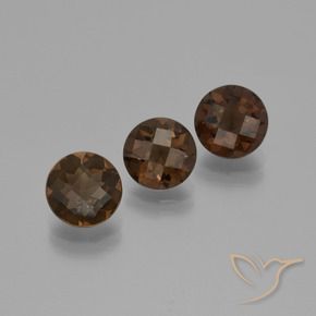 Shop natural 5.37ct ダークブラウン スモーキークォーツ gems, ラウンド, from ブラジル at GemSelect. In stock, global shipping!