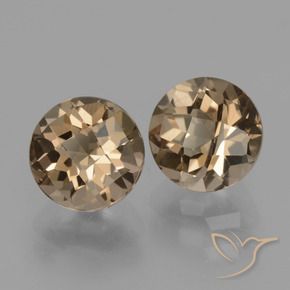 Shop natural 3.53ct ミディアム薄いブラウン スモーキークォーツ gems, ラウンド, from ブラジル at GemSelect. In stock, global shipping!