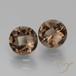Shop natural 3.66ct ウォームブラウン スモーキークォーツ gems, ラウンド, from ブラジル at GemSelect. In stock, global shipping!