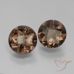 Shop natural 3.21ct ジンジャーブレッドブラウン スモーキークォーツ gems, ラウンド, from ブラジル at GemSelect. In stock, global shipping!