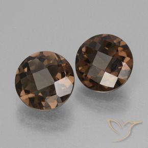 自然派の商品を探す 3.22ct ヒッコリーブラウン スモーキークォーツ 宝石, ラウンドカット, ブラジル からGemSelectで. 在庫あり、世界各国へ発送!