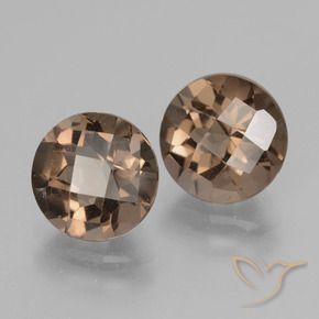 Shop natural 3.81ct ジンジャーブレッドブラウン スモーキークォーツ gems, ラウンド, from ブラジル at GemSelect. In stock, global shipping!