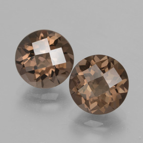 自然派の商品を探す 3.76ct ミディアムブラウン スモーキークォーツ 宝石, ラウンドカット, ブラジル からGemSelectで. 在庫あり、世界各国へ発送!