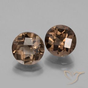 自然派の商品を探す 3.88ct ヒッコリーブラウン スモーキークォーツ 宝石, ラウンドカット, ブラジル からGemSelectで. 在庫あり、世界各国へ発送!