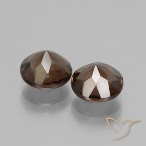 Shop natural 3.36ct ヒッコリーブラウン スモーキークォーツ gems, ラウンド, from ブラジル at GemSelect. In stock, global shipping!
