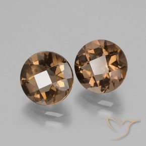 Shop natural 3.78ct チョコレートブラウン スモーキークォーツ gems, ラウンド, from ブラジル at GemSelect. In stock, global shipping!