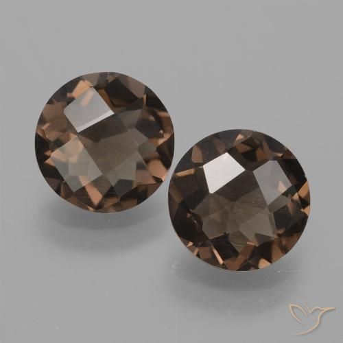 Shop natural 2.80ct ヒッコリーブラウン スモーキークォーツ gems, ラウンド, from ブラジル at GemSelect. In stock, global shipping!