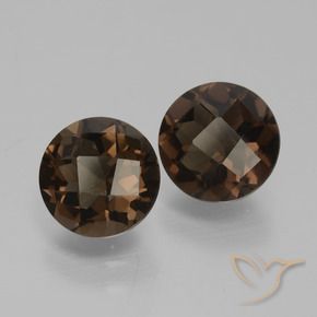 Shop natural 3.62ct ダークブルー スモーキークォーツ gems, ラウンド, from ブラジル at GemSelect. In stock, global shipping!