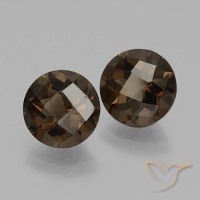Shop natural 3.51ct アンバーブラウン スモーキークォーツ gems, ラウンド, from ブラジル at GemSelect. In stock, global shipping!