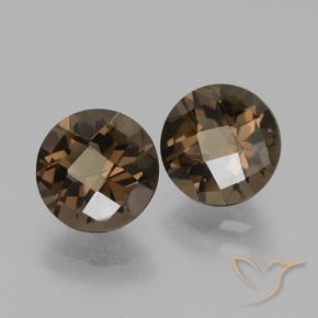 自然派の商品を探す 3.62ct ミディアムブラウン スモーキークォーツ 宝石, ラウンドカット, ブラジル からGemSelectで. 在庫あり、世界各国へ発送!