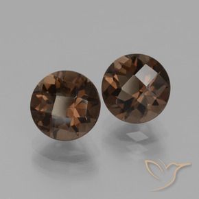 Shop natural 3.69ct ダークブラウン スモーキークォーツ gems, ラウンド, from ブラジル at GemSelect. In stock, global shipping!
