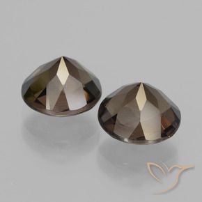Shop natural 3.64ct ダークブラウン スモーキークォーツ gems, ラウンド, from ブラジル at GemSelect. In stock, global shipping!