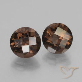 Shop natural 3.70ct ヒッコリーブラウン スモーキークォーツ gems, ラウンド, from ブラジル at GemSelect. In stock, global shipping!