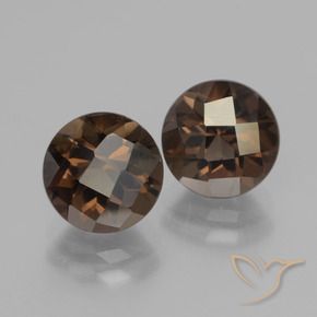 Shop natural 4.13ct ダークブラウン スモーキークォーツ gems, ラウンド, from ブラジル at GemSelect. In stock, global shipping!