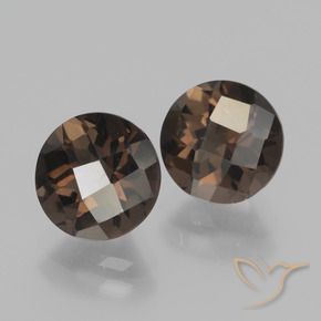 Shop natural 3.83ct ヒッコリーブラウン スモーキークォーツ gems, ラウンド, from ブラジル at GemSelect. In stock, global shipping!
